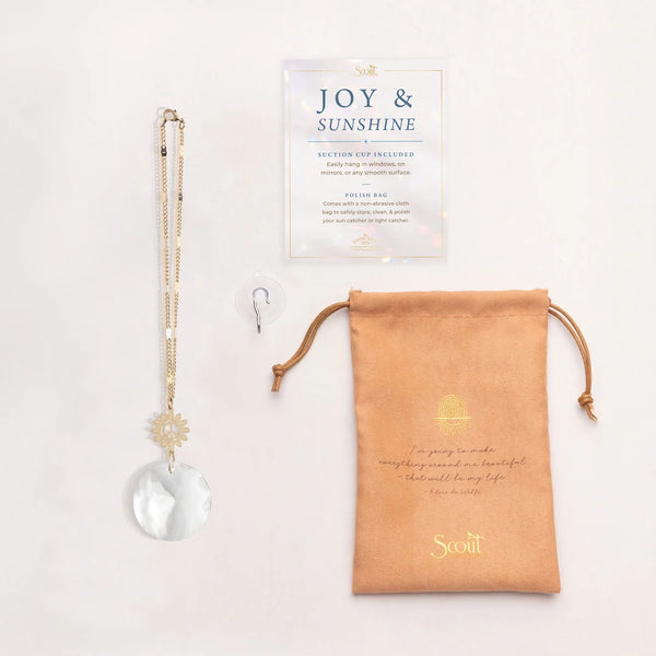 Pocket Suncatcher - Peace Flower  (CP003)