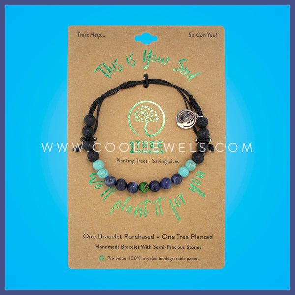 Black Walnut Tree Bracelet (1012-E-BR)