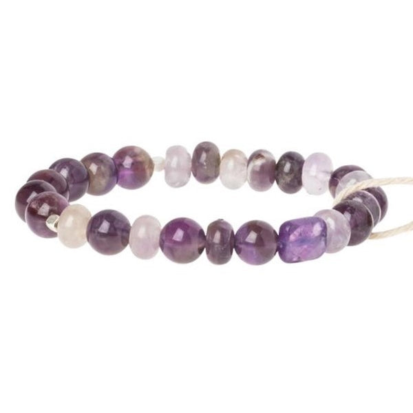 Amethyst Stone Bracelet-Stone of Protection (SS013)