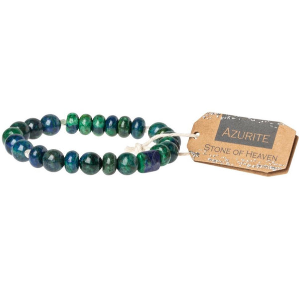 Azurite Stone Bracelet-Stone of Heaven (SS015)
