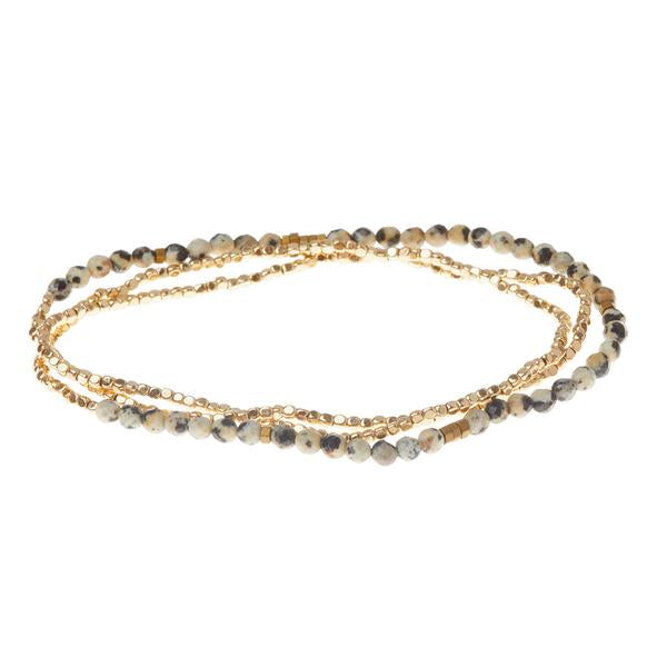Delicate Stone Dalmatian Jasper - Stone of Joy (SD024)