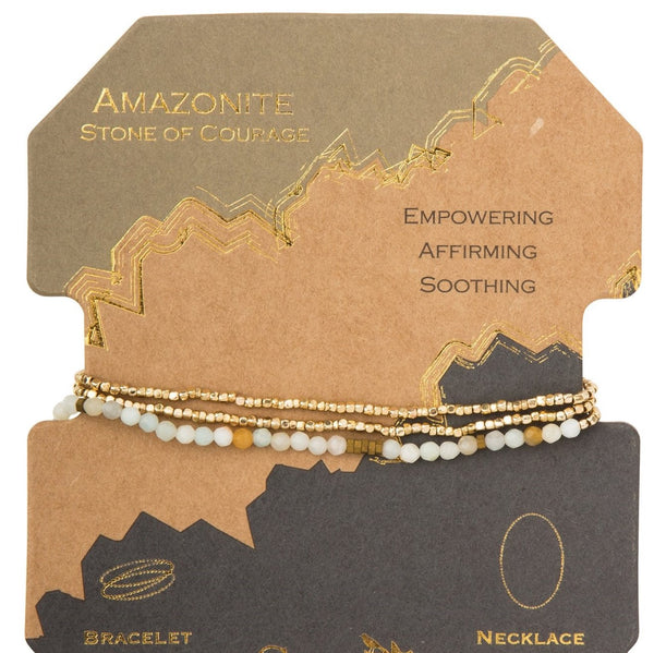 Delicate Stone Amazonite - Stone of Courage (SD004)