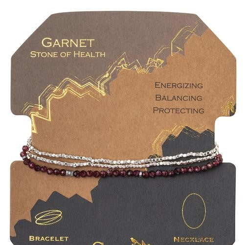 Delicate Stone Garnet - Stone of Health (SD018)