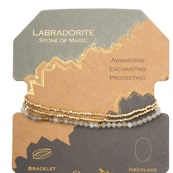 Delicate Stone Labradorite - Stone of Magic (SD010)