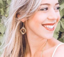 Tiger Eye Earrings (E2204)