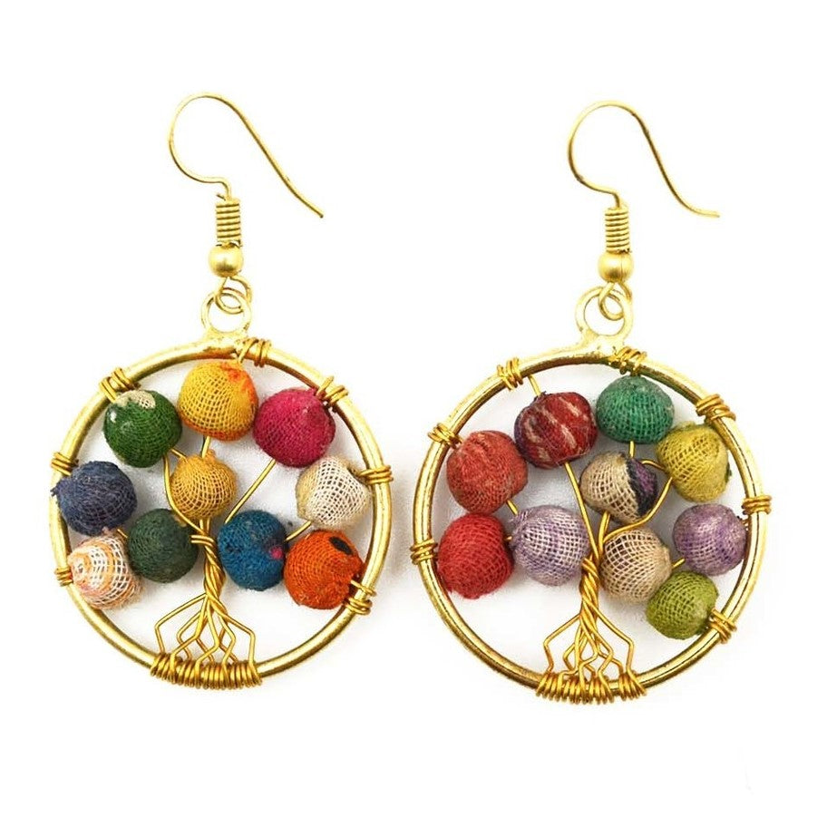 Aasha Tree of Life Earrings (E5041)
