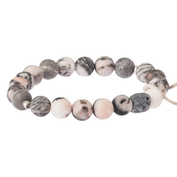 Ocean Agate Stone Bracelet - Stone of Plenitude (SS007)