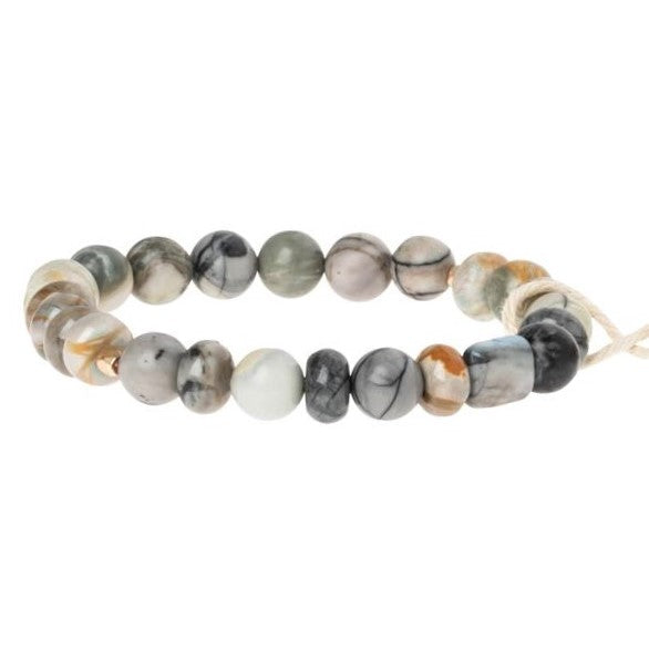 Picasso Jasper Stone Bracelet - Stone of Creativity (SS014)