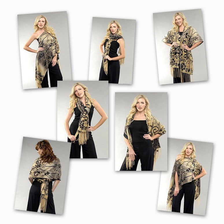 7-WAY SCARF/PONCHO
