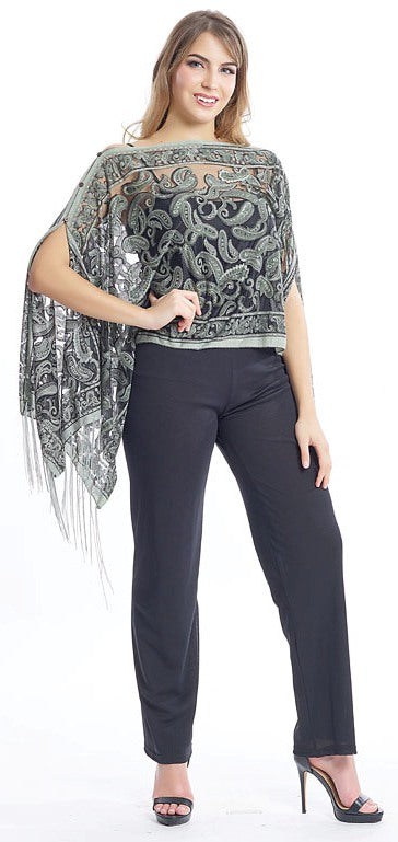 Paisley (7 Way Scarf/Poncho)