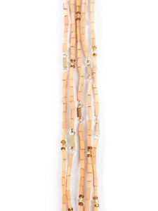 LIght Orange Zulugrass Strand 26" (LCZG07)