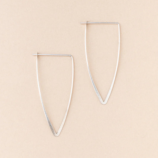 Triangle/Sterling Silver (ER005)