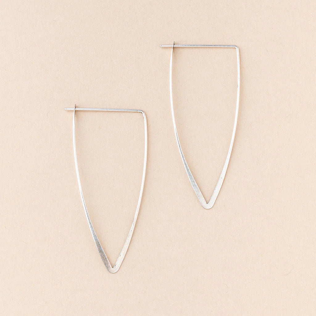 Triangle/Sterling Silver (ER005)