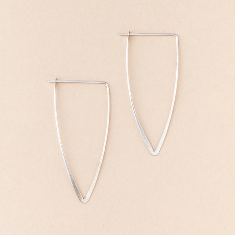 Triangle/Sterling Silver (ER005)