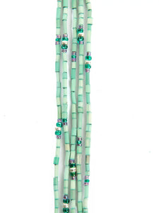 Turquoise Zulugrass Strand 26"(LCZG13)