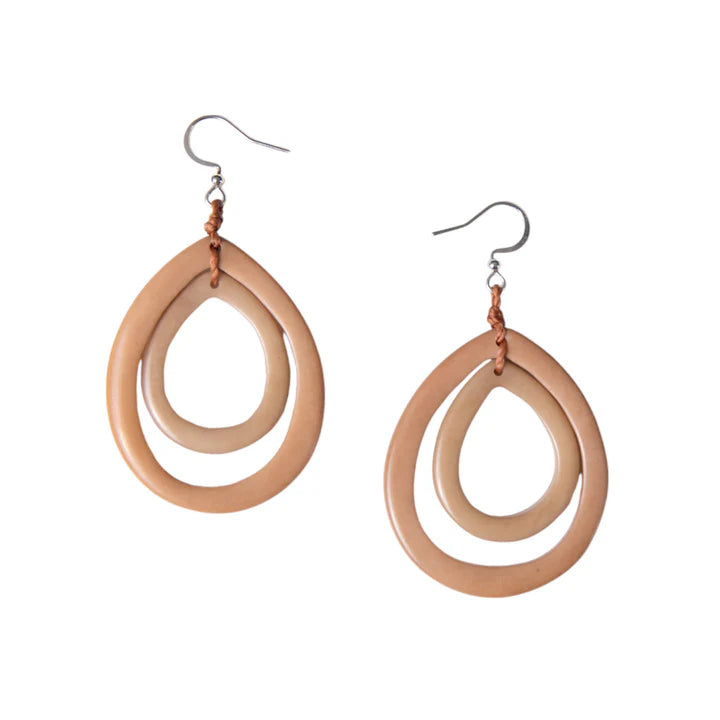 Andy Earrings/Tagua (1E254)