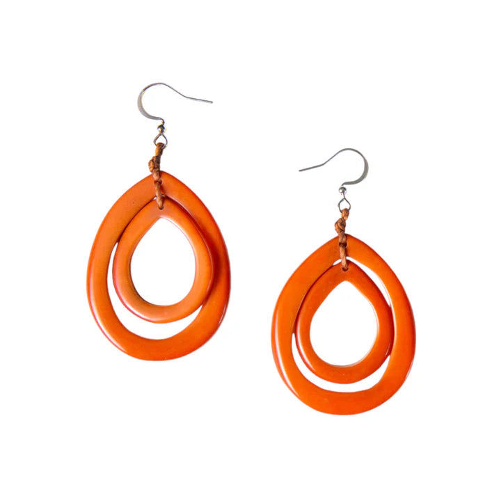 Andy Earrings/Tagua (1E254)