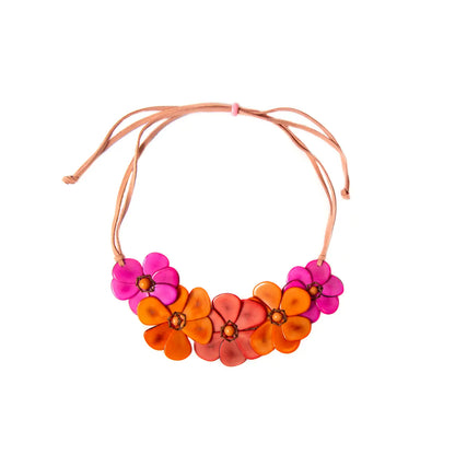Rosalia Necklace Tagua (SC182)