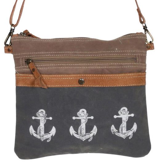 Small Recycled Canvas Crossbody (56058)