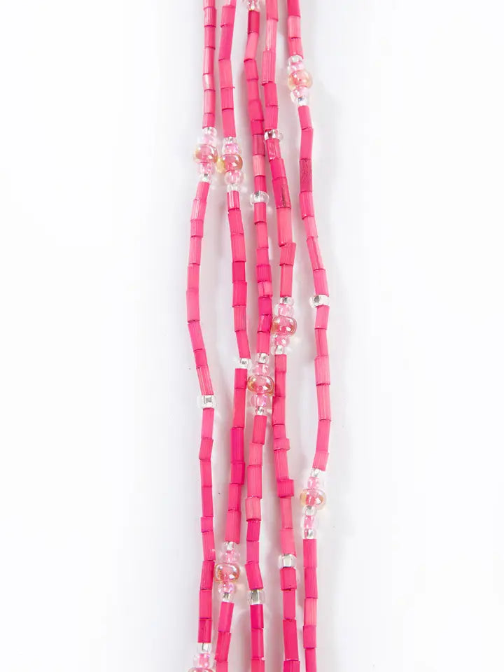 Hot Pink Zulugrass Strand 26" (LCZG05)
