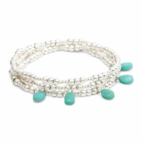 Metal Wrap - Timeless/Turquoise/Silver (BW008)