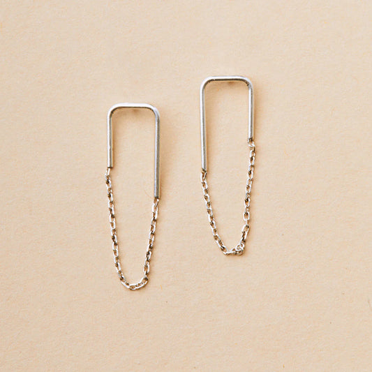 Refined Earring Collection - Filament Stud/Sterling Silver (ER021)