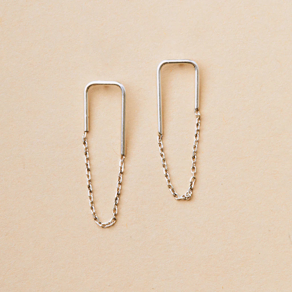 Refined Earring Collection - Filament Stud/Sterling Silver (ER021)