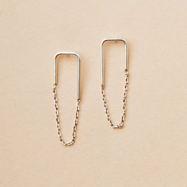 Refined Earring Collection - Filament Stud/Sterling Silver (ER021)