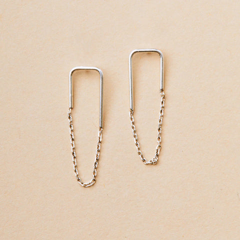 Refined Earring Collection - Filament Stud/Sterling Silver (ER021)