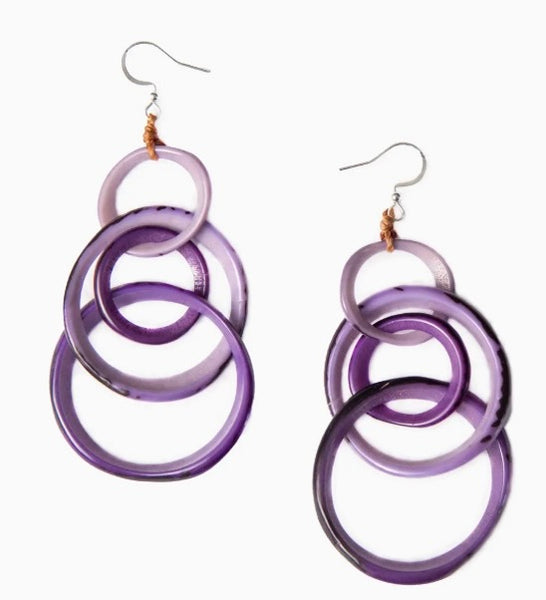 Yazmine Earrings Tagua (1E750)