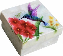 Large Hummingbird Trinket Box (1295)