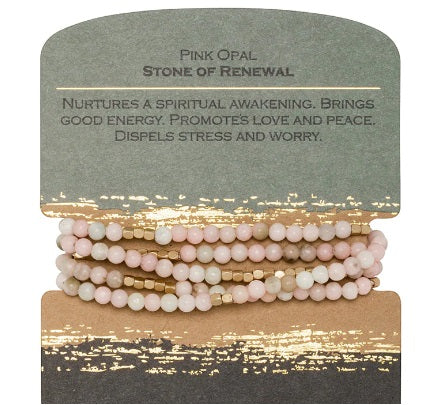 Stone Wrap: Pink Opal - Stone of Renewal (SW047)