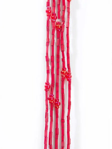 Cherry Red Zulugrass Strand 26" (LCZG02)