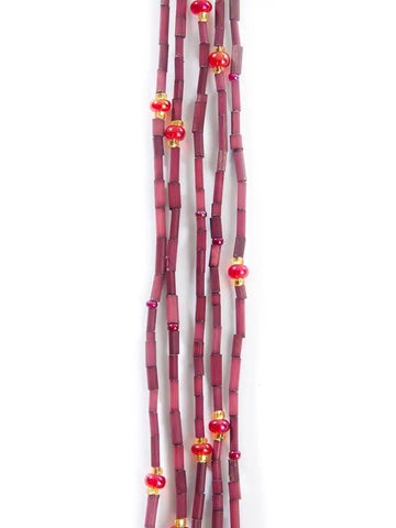 Burgundy Zulugrass Strand 26" (LCZG01)