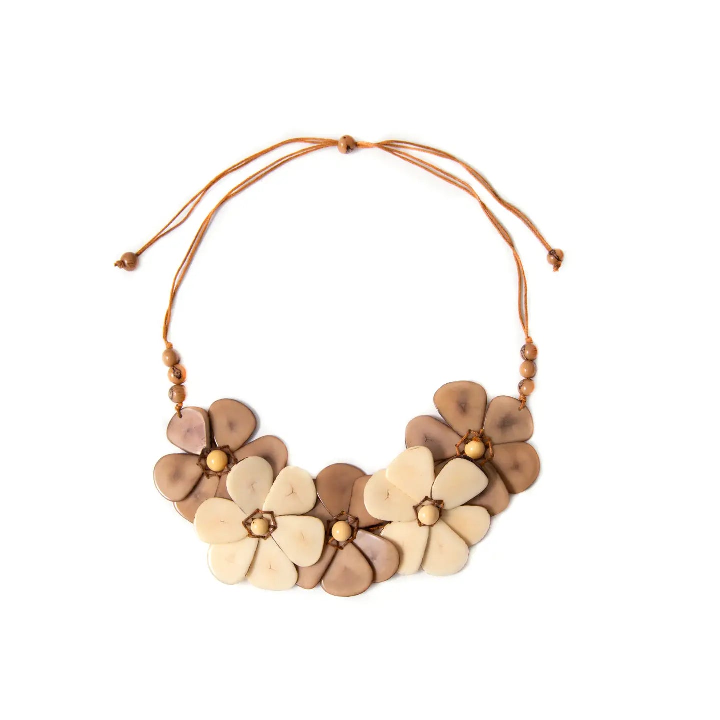 Rosalia Necklace Tagua (SC182)