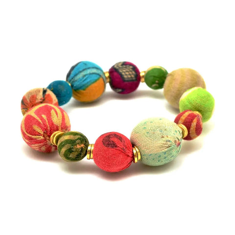 Aasha Mixed Sized Beads Bracelet (B5013)