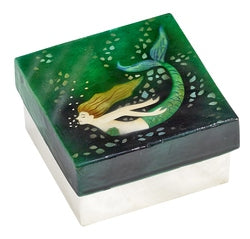 Small Mermaid Trinket Box (1547G)