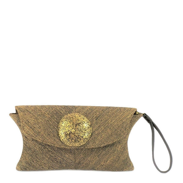 Hand Loom Vetiver Clutch (A9 BLK)