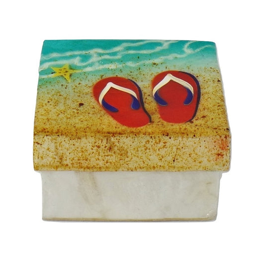 Small Flip Flop Trinket Box (1297)