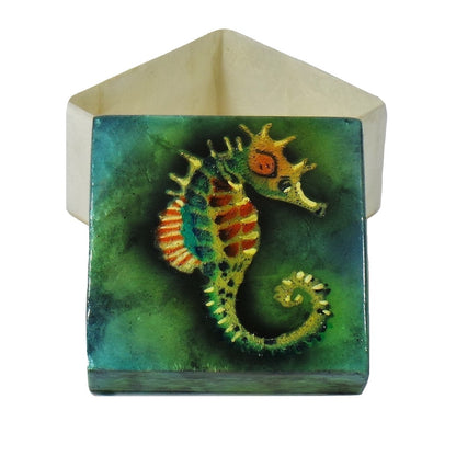 Small Seahorse Trinket Box (1586)