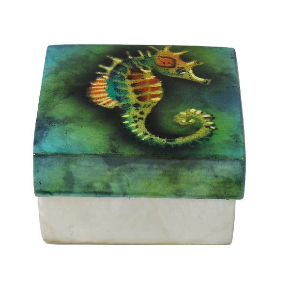 Small Seahorse Trinket Box (1586)