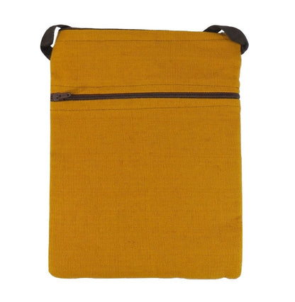 Gold Embroidered Passport Bag (EA32)