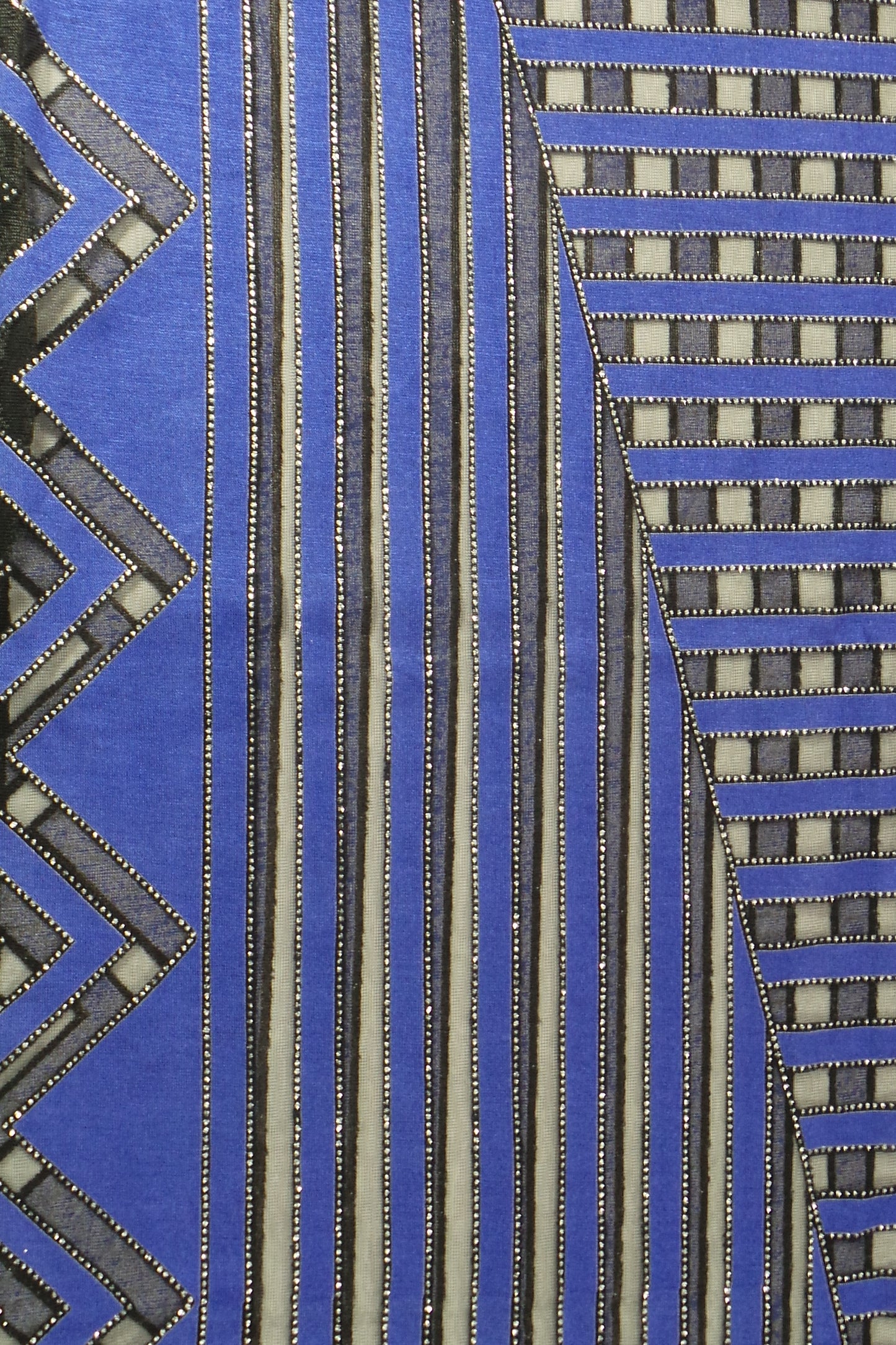 Blue Stripped (7 Way Scarf/Poncho)
