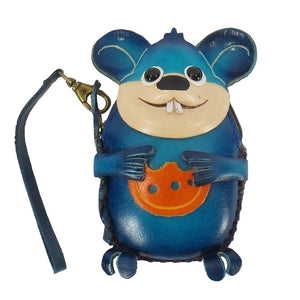 Mouse with Cheese Novelty Wristlet (E583)