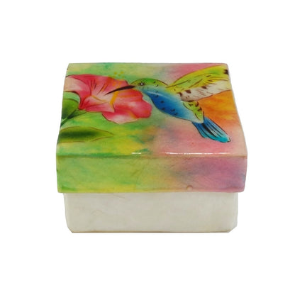 Small Hummingbird Trinket Box (1523)