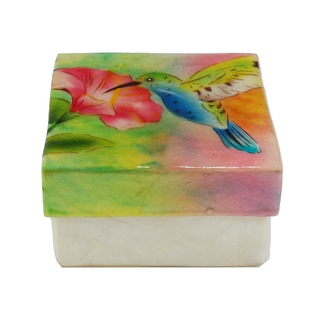 Small Hummingbird Trinket Box (1523)