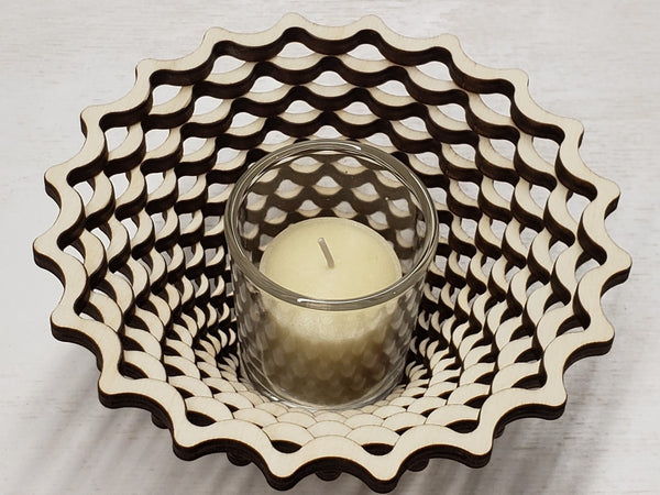 Weave Candle Holder