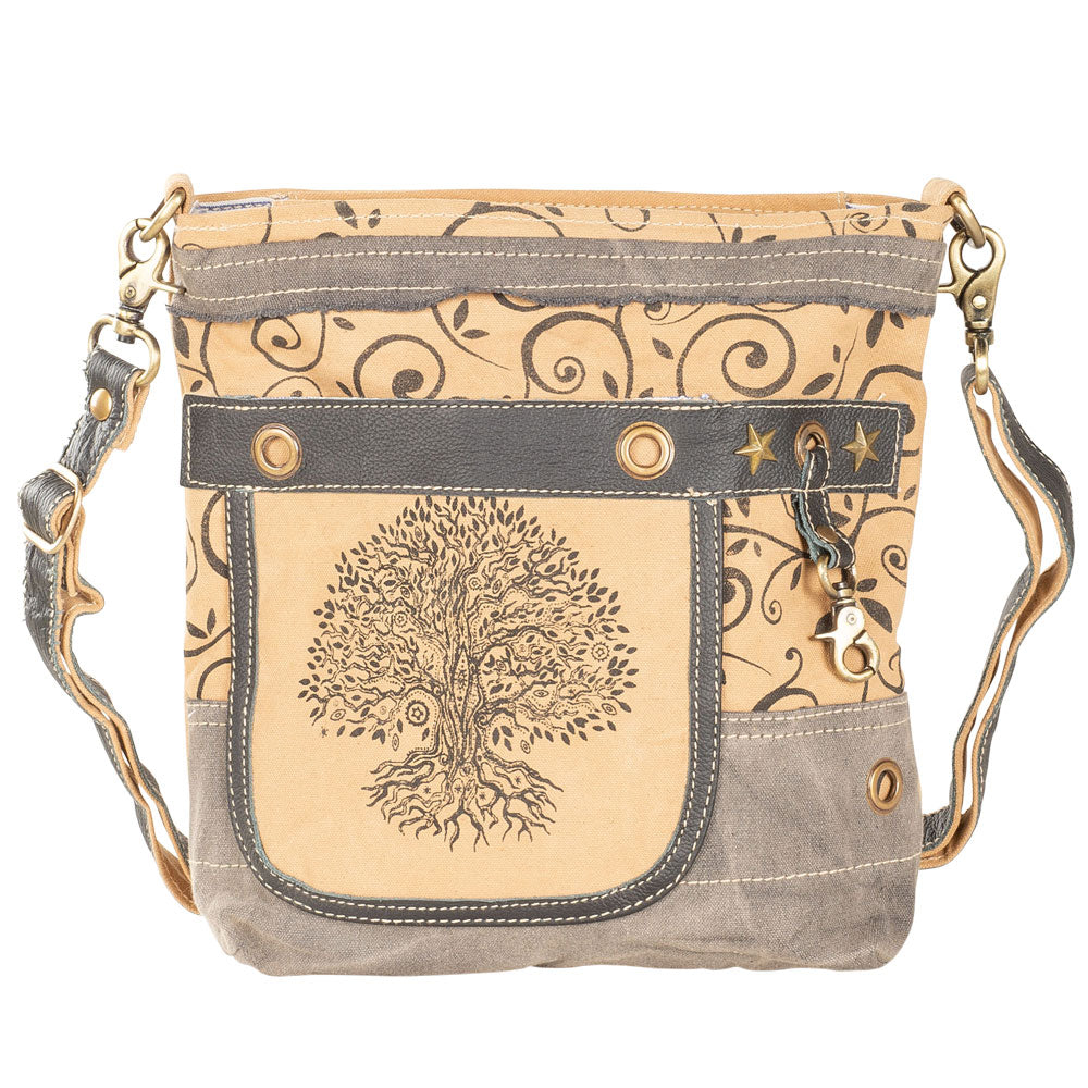 Tree of Life Shoulder Canvas Bag (54850)