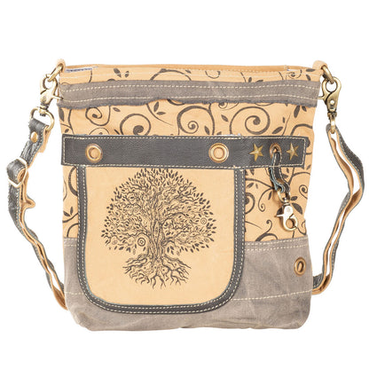 Tree of Life Shoulder Canvas Bag (54850)