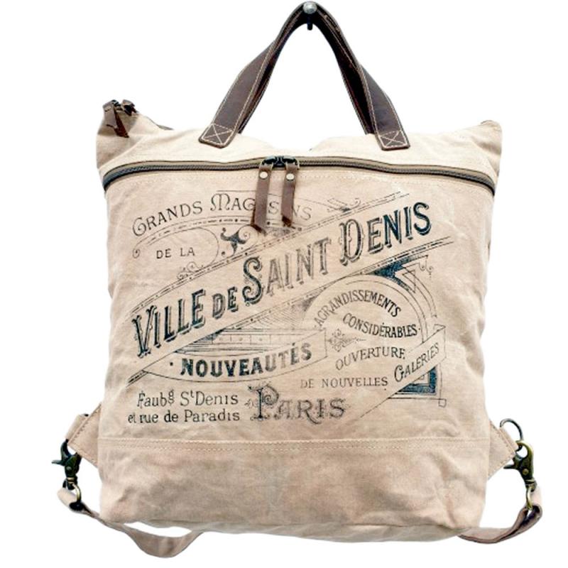 Ville Se Sat Denis Canvas Backpack(54854)